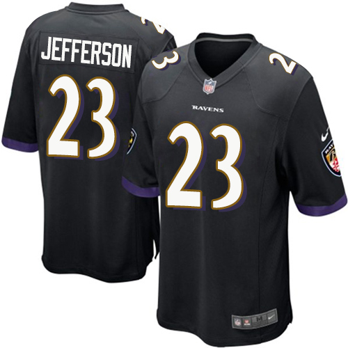 Nike Ravens #23 Tony Jefferson Black Alternate Youth Stitched NFL New Elite Jersey - Click Image to Close